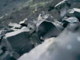 a close-up of a broken piece of metal