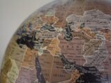 brown globe